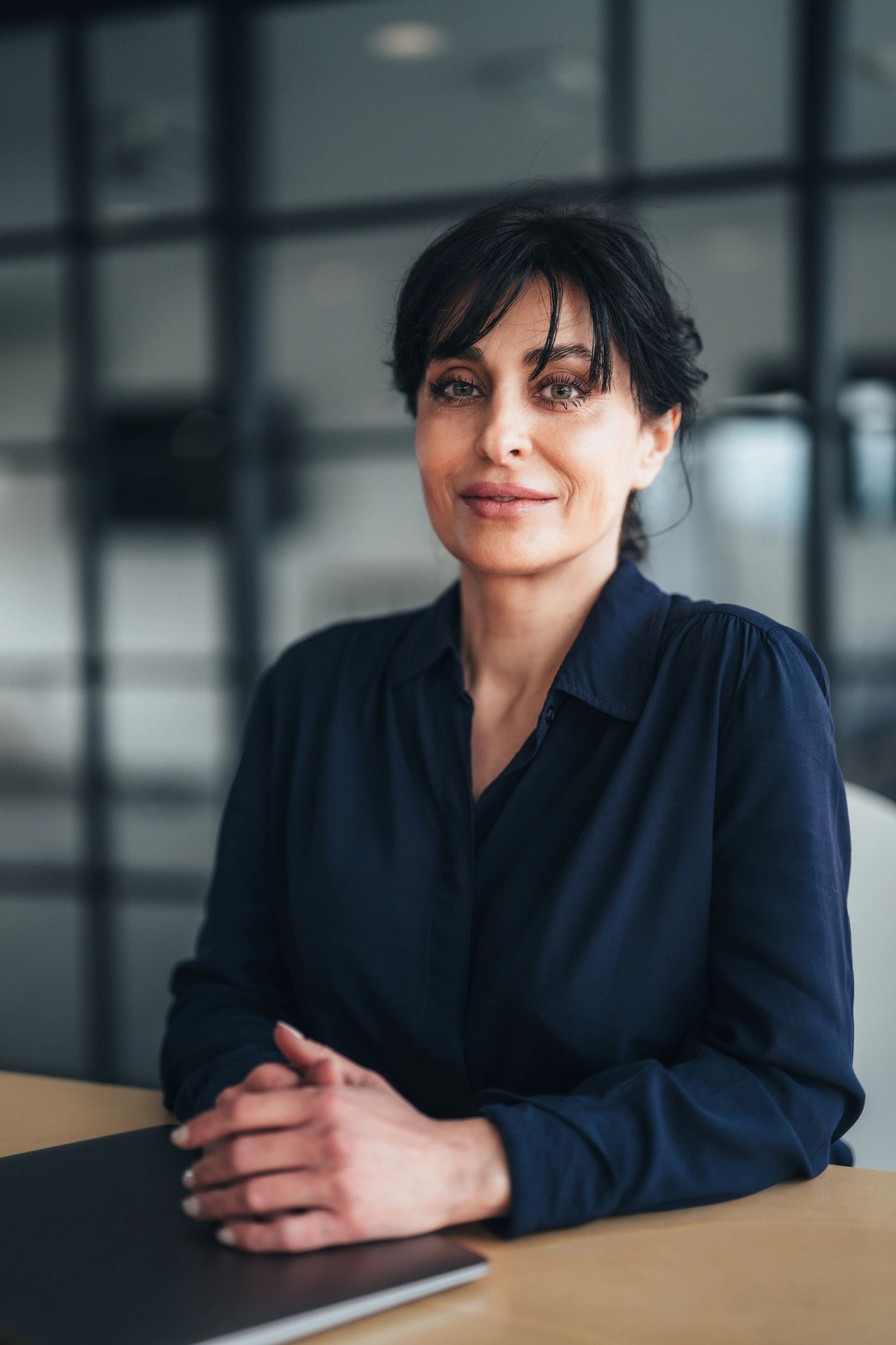 Professional consultant in a modern office